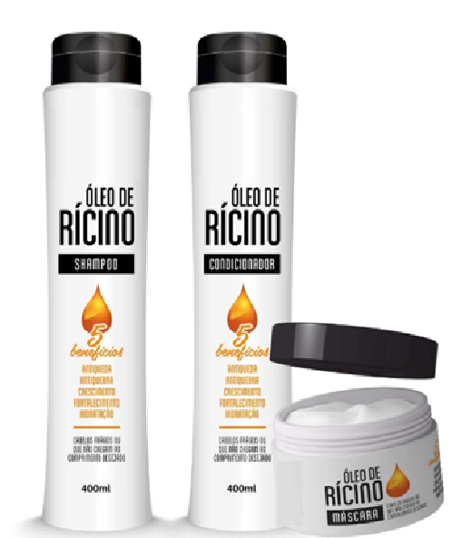 Kit Capilar Óleo de Rícino