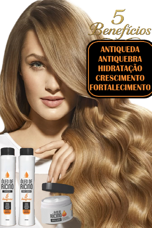 Kit Capilar Óleo de Rícino