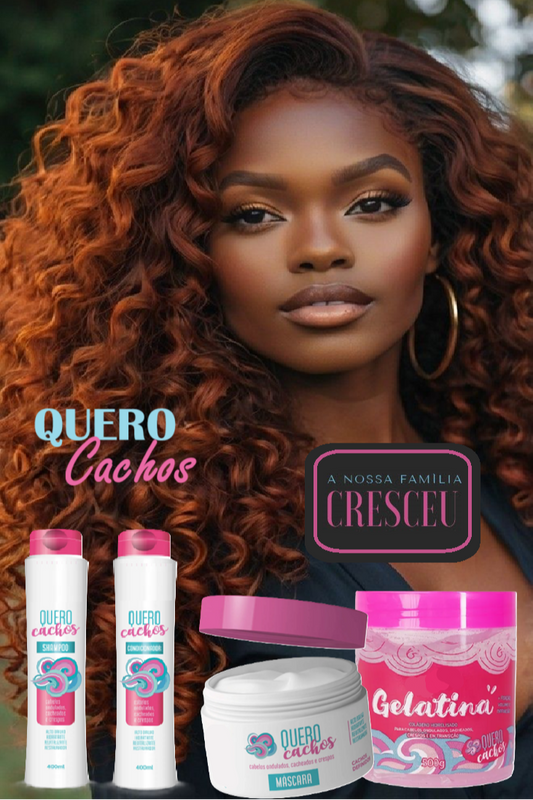 Kit Quero Cachos