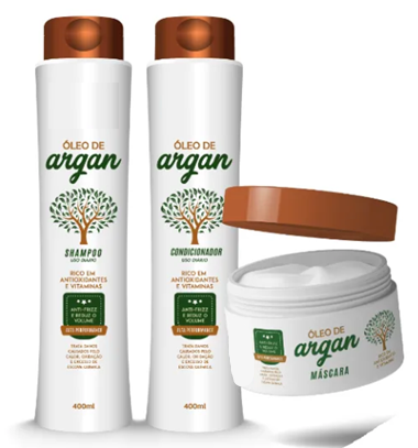 kit Nutrição com Óleo de Argan!